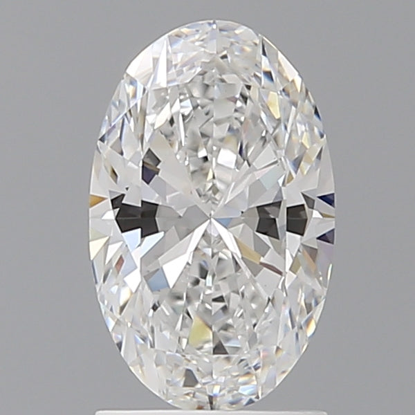 1.60 Carat Oval Shaped, Ideal Cut, E Color, VS1 Clarity, IGI Certified Lab Grown Diamond