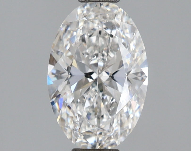 1.13 Carat Oval Shaped, Ideal Cut, D Color, VVS2 Clarity, IGI Certified Lab Grown Diamond