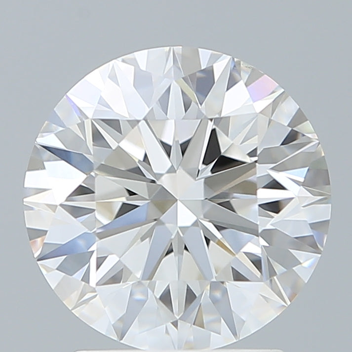 2.52 Carat Round Shaped, Excellent Cut, E Color, VVS2 Clarity, IGI Certified Lab Grown Diamond