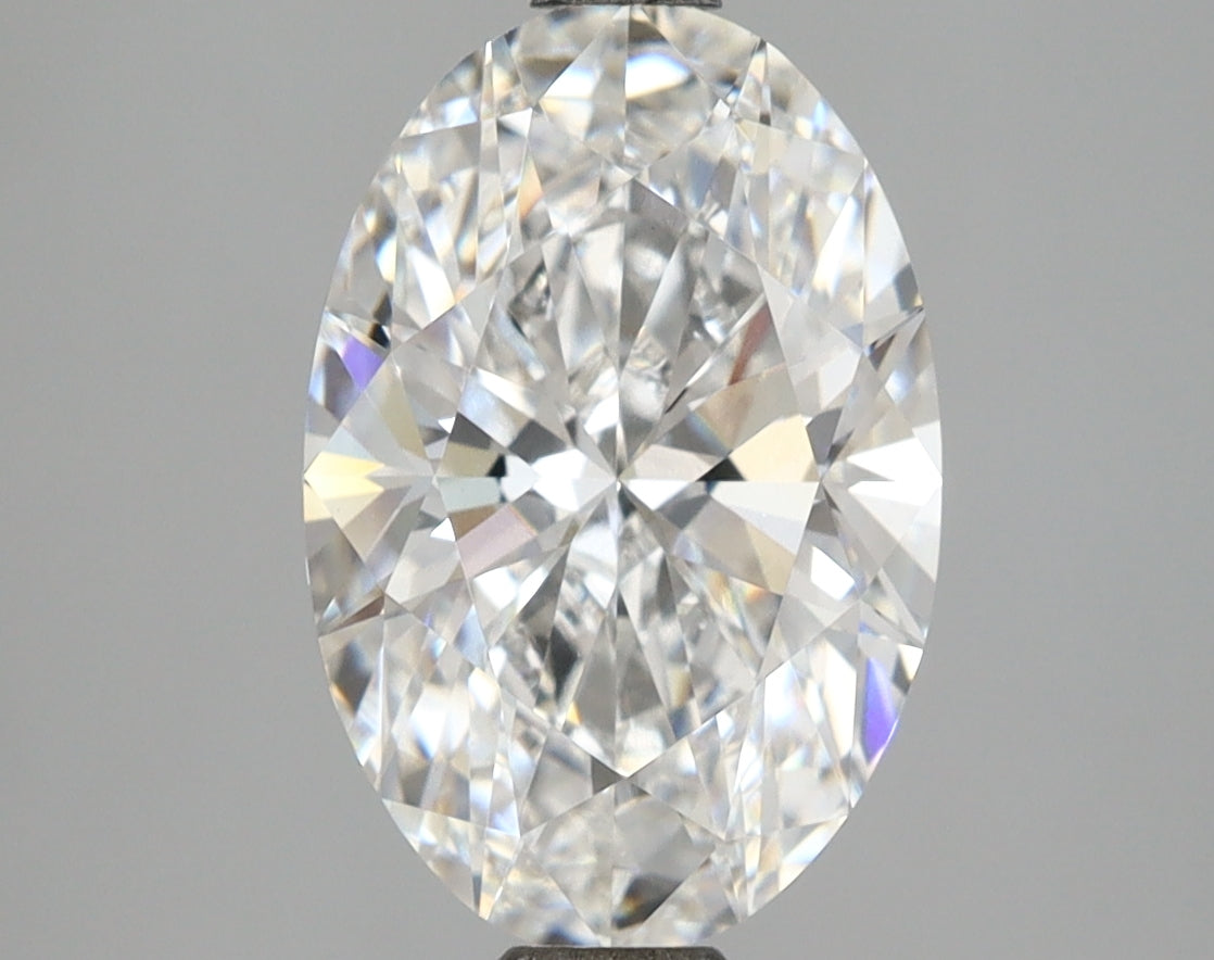 1.13 Carat Oval Shaped, Ideal Cut, D Color, VVS2 Clarity, IGI Certified Lab Grown Diamond