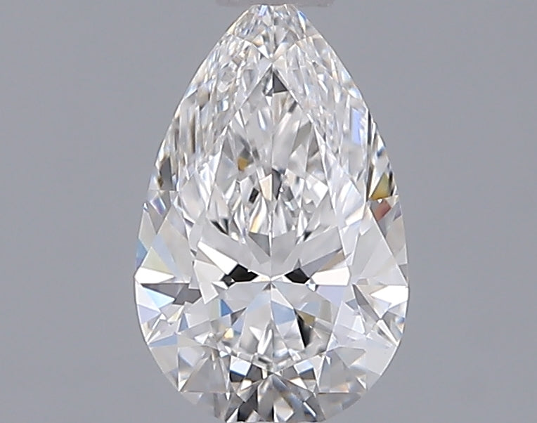 1.05 Carat Pear Shaped, Ideal Cut, D Color, VVS2 Clarity, IGI Certified Lab Grown Diamond