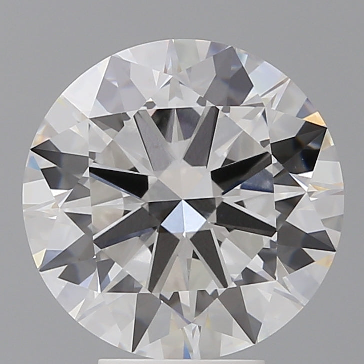 5.58 Carat Round Shaped, Excellent Cut, E Color, VVS2 Clarity, IGI Certified Lab Grown Diamond