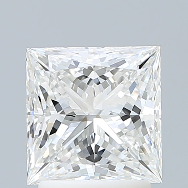 2.22 Carat Princess Shaped, Ideal Cut, F Color, VS1 Clarity, IGI Certified Lab Grown Diamond