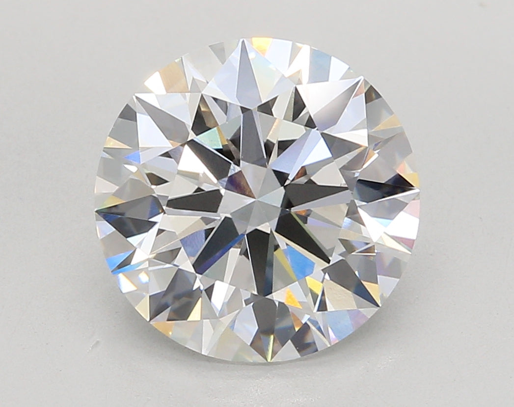 5.05 Carat Round Shaped, Ideal Cut, E Color, VVS2 Clarity, IGI Certified Lab Grown Diamond