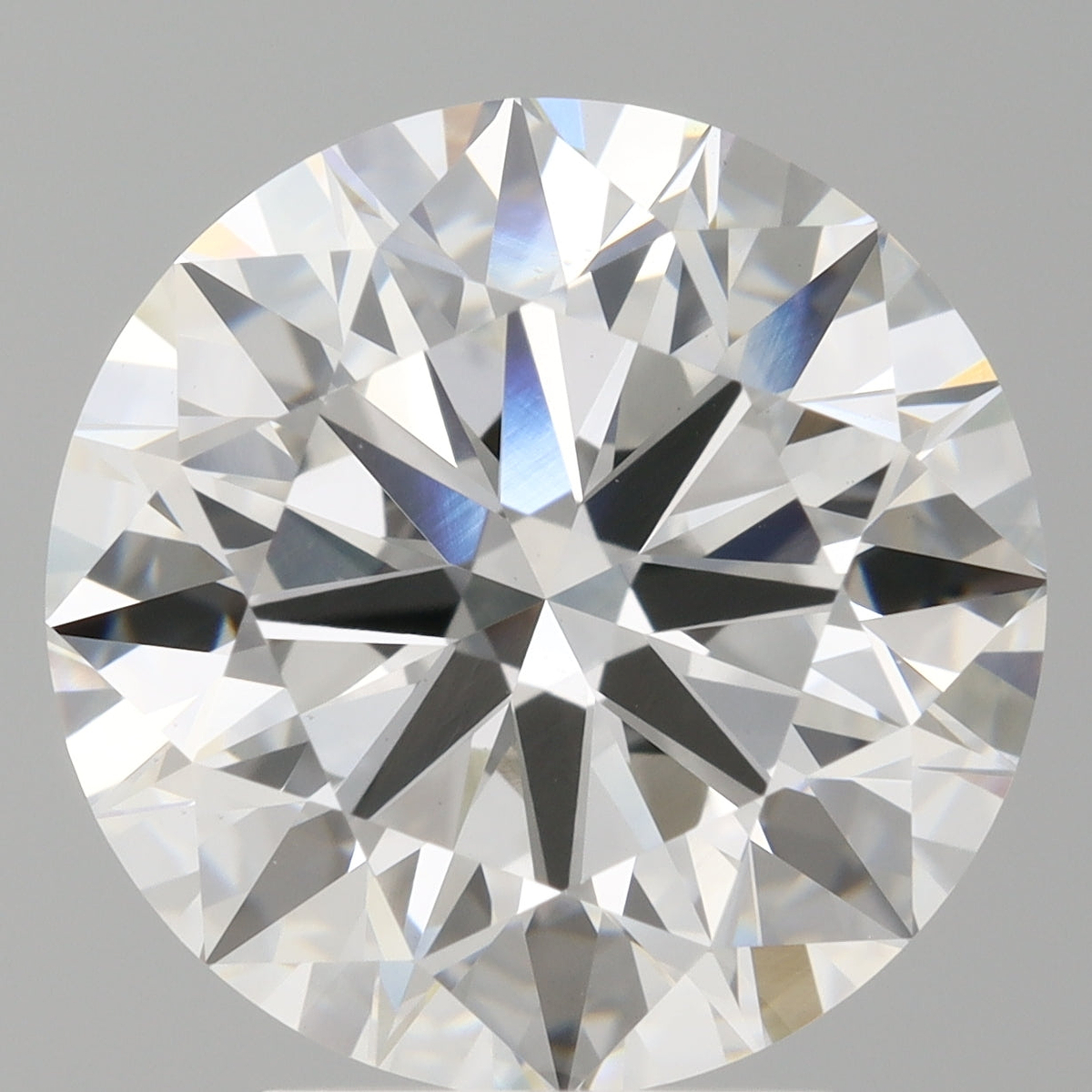4.05 Carat Round Shaped, Ideal Cut, E Color, VVS2 Clarity, IGI Certified Lab Grown Diamond
