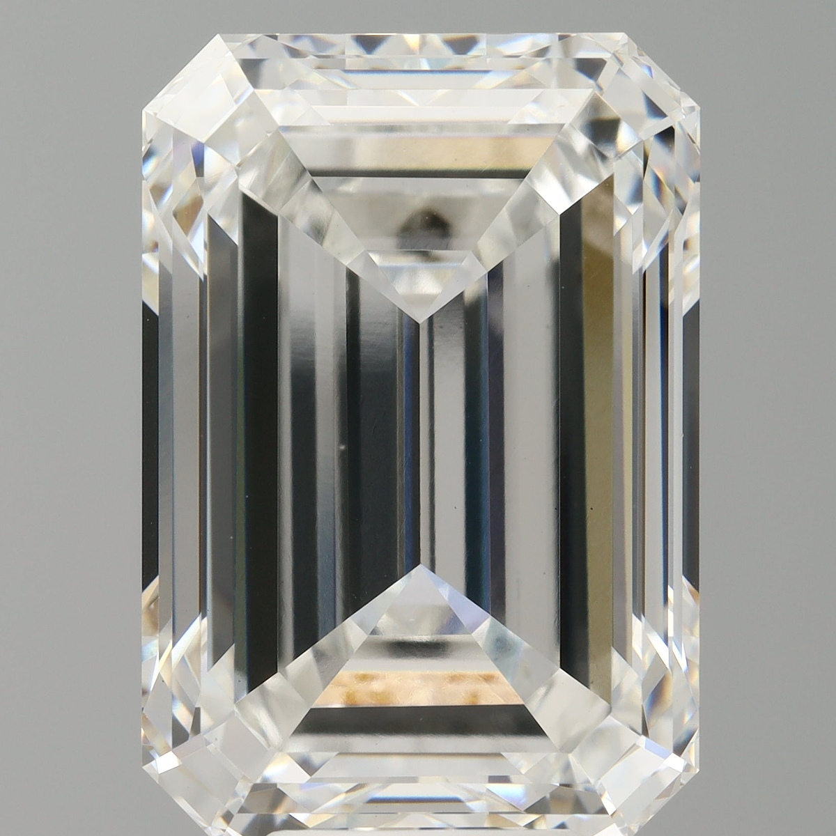 9.03 Carat Emerald Shaped, Ideal Cut, F Color, VS1 Clarity, IGI Certified Lab Grown Diamond