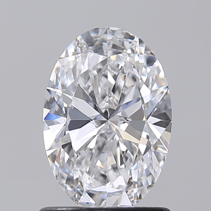 1.02 Carat Oval Shaped, Excellent Cut, D Color, VVS1 Clarity, IGI Certified Lab Grown Diamond