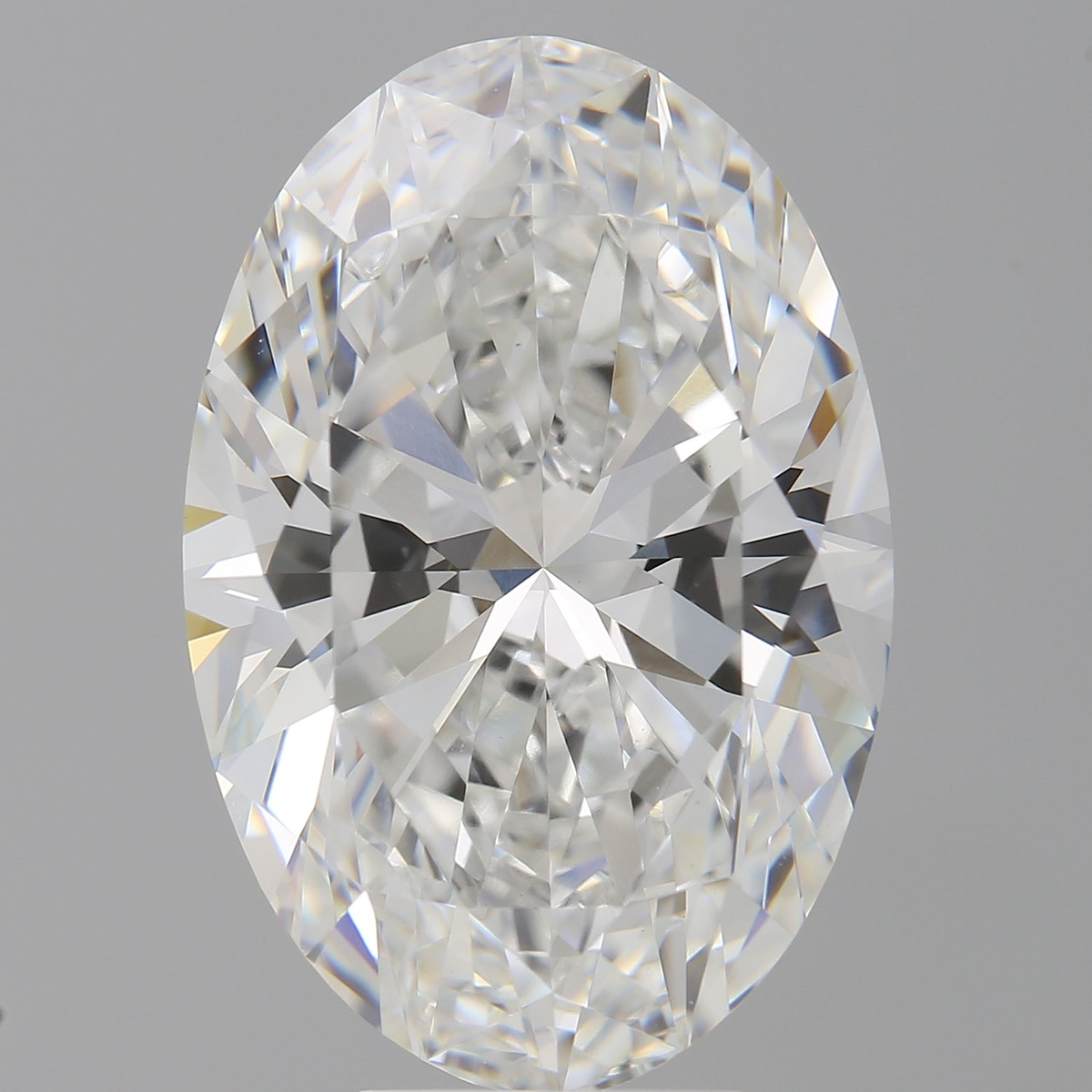 8.10 Carat Oval Shaped, Ideal Cut, E Color, VVS2 Clarity, IGI Certified Lab Grown Diamond