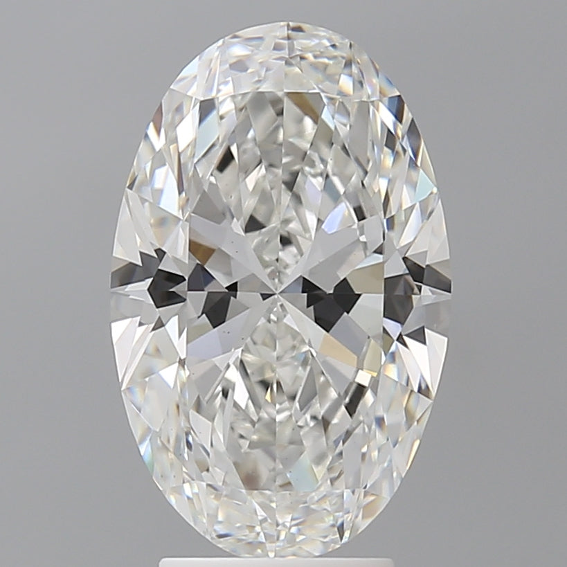 4.07 Carat Oval Shaped, Ideal Cut, E Color, VS1 Clarity, IGI Certified Lab Grown Diamond