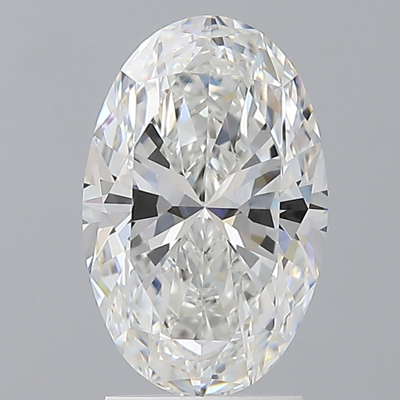2.54 Carat Oval Shaped, Ideal Cut, E Color, VS1 Clarity, IGI Certified Lab Grown Diamond