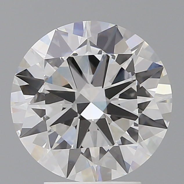 3.51 Carat Round Shaped, Excellent Cut, F Color, VVS2 Clarity, IGI Certified Lab Grown Diamond