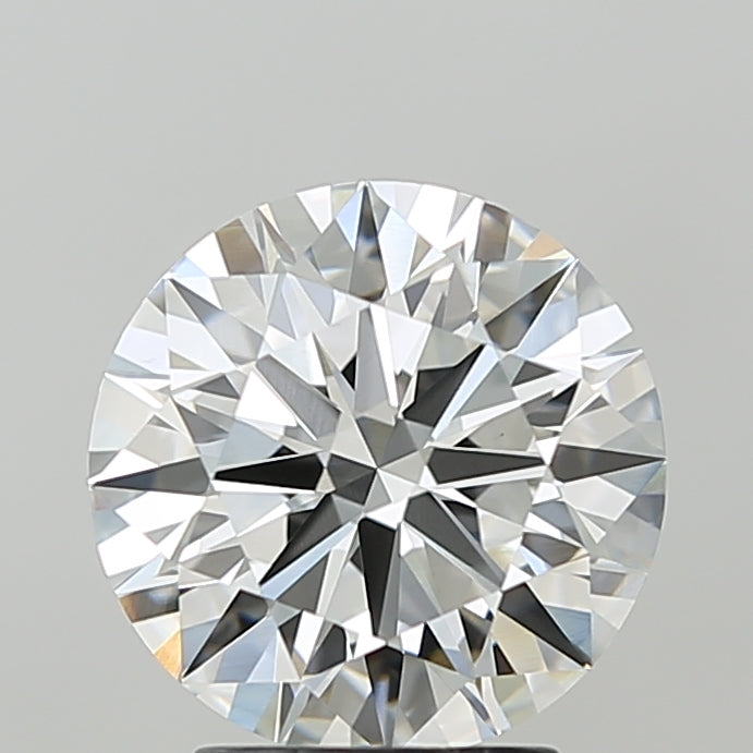 3.06 Carat Round Shaped, Ideal Cut, F Color, VVS2 Clarity, IGI Certified Lab Grown Diamond