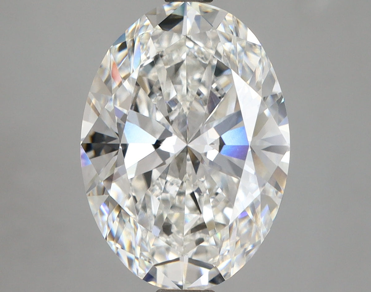 4.50 Carat Oval Shaped, Ideal Cut, F Color, VVS1 Clarity, IGI Certified Lab Grown Diamond