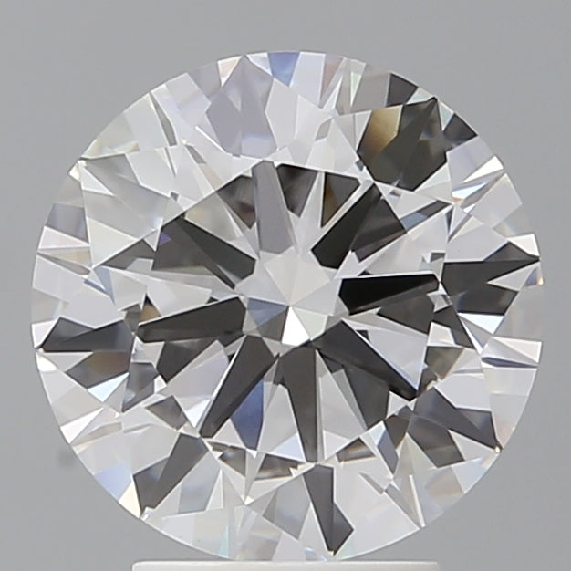 3.55 Carat Round Shaped, Ideal Cut, E Color, VVS2 Clarity, IGI Certified Lab Grown Diamond