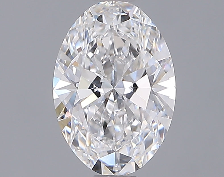 1.28 Carat Oval Shaped, Ideal Cut, E Color, IF Clarity, IGI Certified Lab Grown Diamond