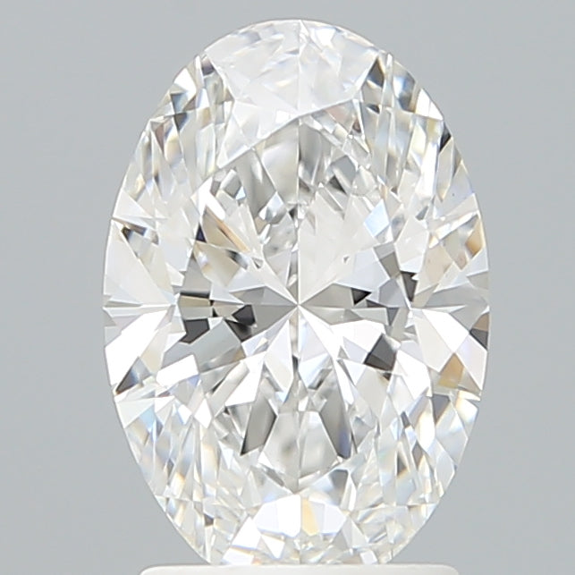 2.10 Carat Oval Shaped, Ideal Cut, E Color, VVS2 Clarity, IGI Certified Lab Grown Diamond
