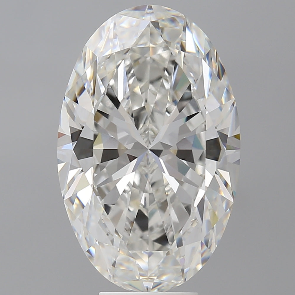 8.09 Carat Oval Shaped, Ideal Cut, E Color, VVS2 Clarity, IGI Certified Lab Grown Diamond