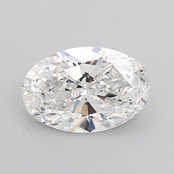 2.00 Carat Oval Shaped, Ideal Cut, D Color, VVS2 Clarity, IGI Certified Lab Grown Diamond