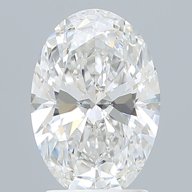 2.29 Carat Oval Shaped, Ideal Cut, D Color, VVS2 Clarity, IGI Certified Lab Grown Diamond