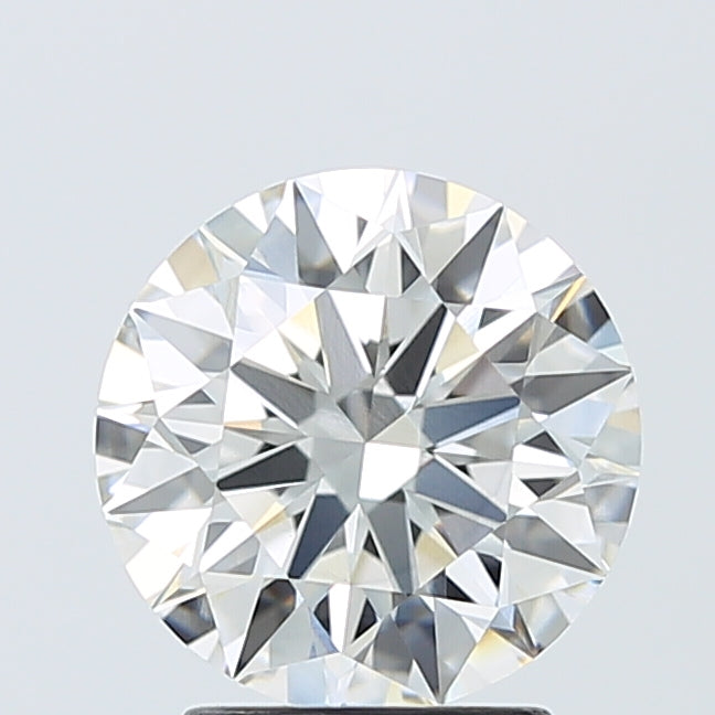 2.55 Carat Round Shaped, Ideal Cut, F Color, VS1 Clarity, IGI Certified Lab Grown Diamond