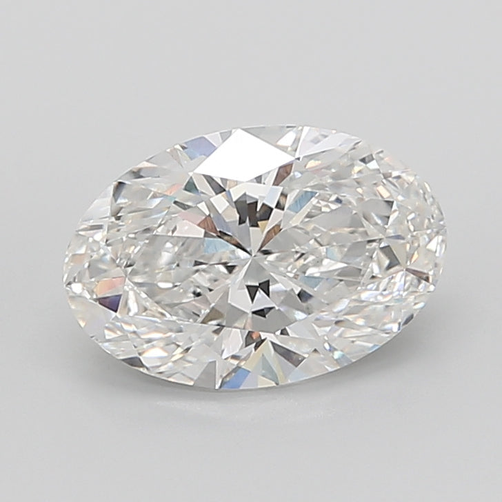 6.01 Carat Oval Shaped, Ideal Cut, F Color, VVS2 Clarity, IGI Certified Lab Grown Diamond