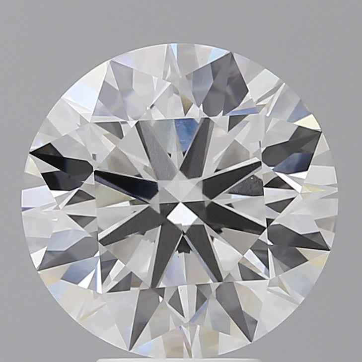 5.55 Carat Round Shaped, Ideal Cut, E Color, VVS2 Clarity, IGI Certified Lab Grown Diamond