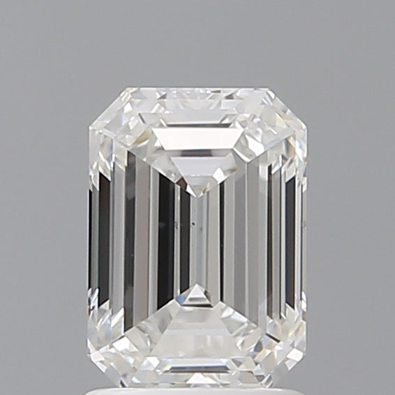 1.60 Carat Emerald Shaped, Ideal Cut, E Color, VVS2 Clarity, IGI Certified Lab Grown Diamond