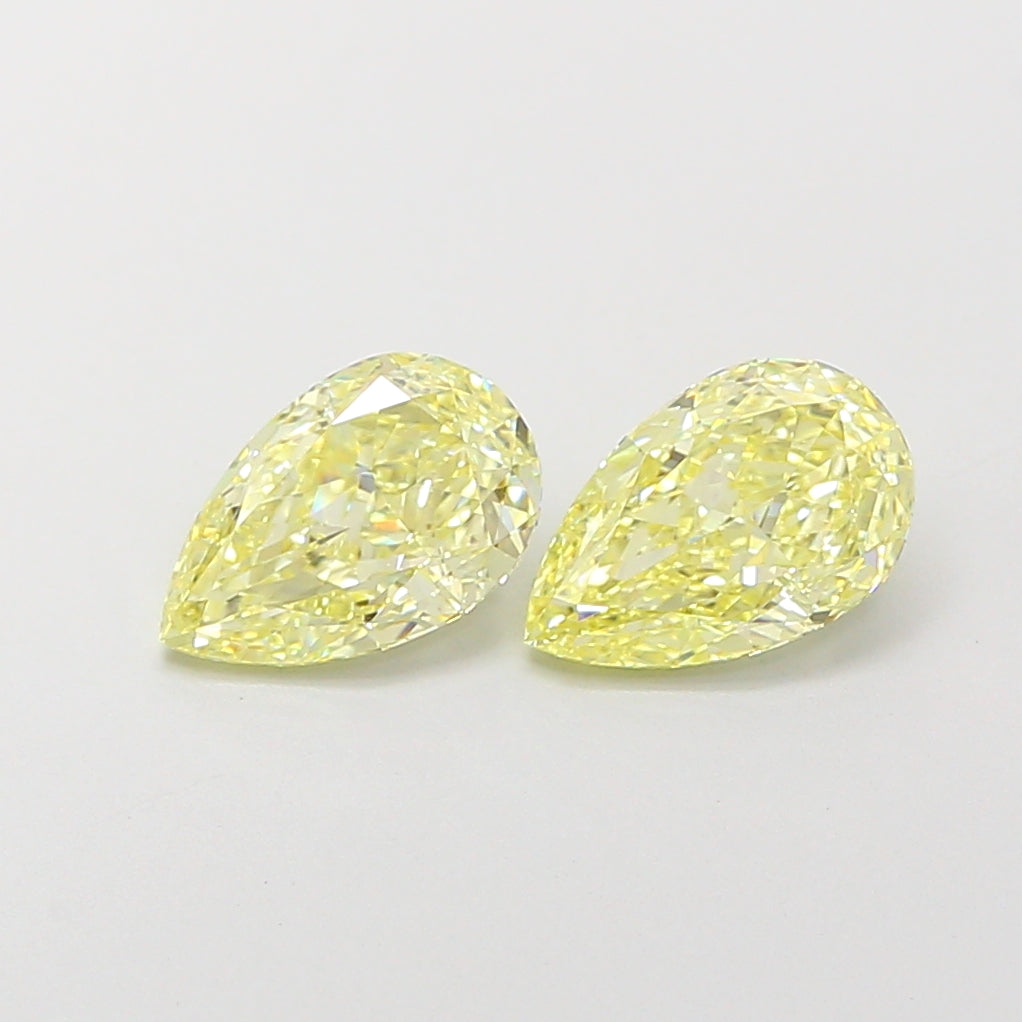 1.04 Carat Pear Shaped, Ideal Cut, VVS2 Clarity, IGI Certified Lab Grown Diamond