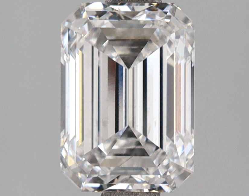 2.16 Carat Emerald Shaped, Ideal Cut, E Color, VS2 Clarity, IGI Certified Lab Grown Diamond