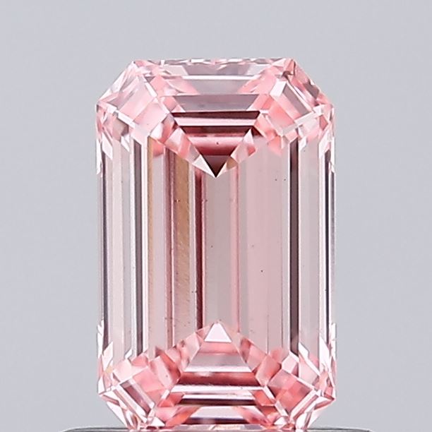 0.64 Carat Emerald Shaped, Ideal Cut, VS2 Clarity, IGI Certified Lab Grown Diamond