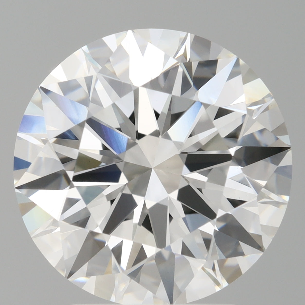 3.59 Carat Round Shaped, Ideal Cut, E Color, VVS2 Clarity, IGI Certified Lab Grown Diamond