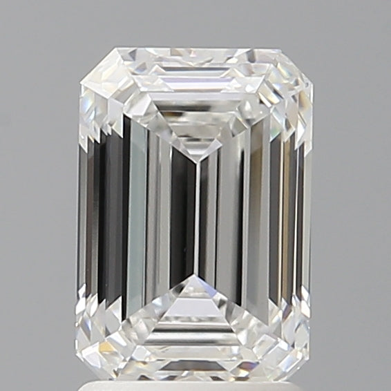 2.06 Carat Emerald Shaped, Ideal Cut, E Color, VVS2 Clarity, IGI Certified Lab Grown Diamond