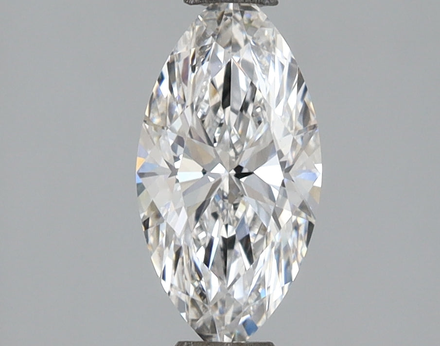 1.05 Carat Marquise Shaped, Ideal Cut, D Color, VVS2 Clarity, IGI Certified Lab Grown Diamond