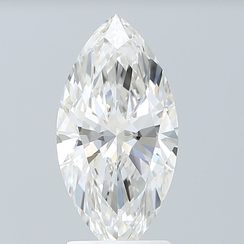 2.09 Carat Marquise Shaped, Ideal Cut, F Color, VVS2 Clarity, IGI Certified Lab Grown Diamond