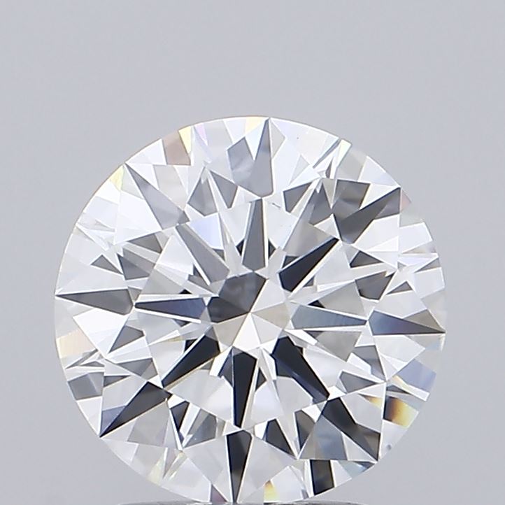2.33 Carat Round Shaped, Ideal Cut, E Color, VVS2 Clarity, IGI Certified Lab Grown Diamond