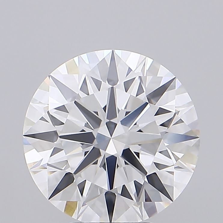 6.11 Carat Round Shaped, Ideal Cut, E Color, VVS2 Clarity, IGI Certified Lab Grown Diamond