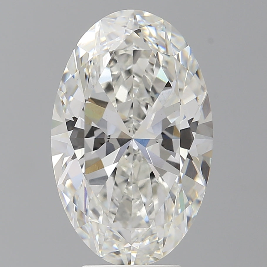 5.60 Carat Oval Shaped, Ideal Cut, F Color, VS1 Clarity, IGI Certified Lab Grown Diamond