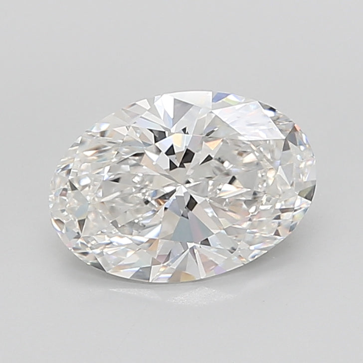 4.02 Carat Oval Shaped, Ideal Cut, F Color, VVS2 Clarity, IGI Certified Lab Grown Diamond