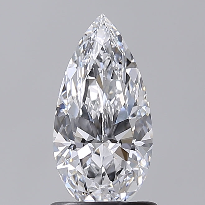 1.01 Carat Pear Shaped, Ideal Cut, D Color, VVS1 Clarity, IGI Certified Lab Grown Diamond