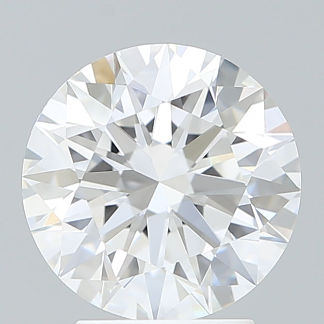 3.10 Carat Round Shaped, Ideal Cut, D Color, VVS2 Clarity, IGI Certified Lab Grown Diamond