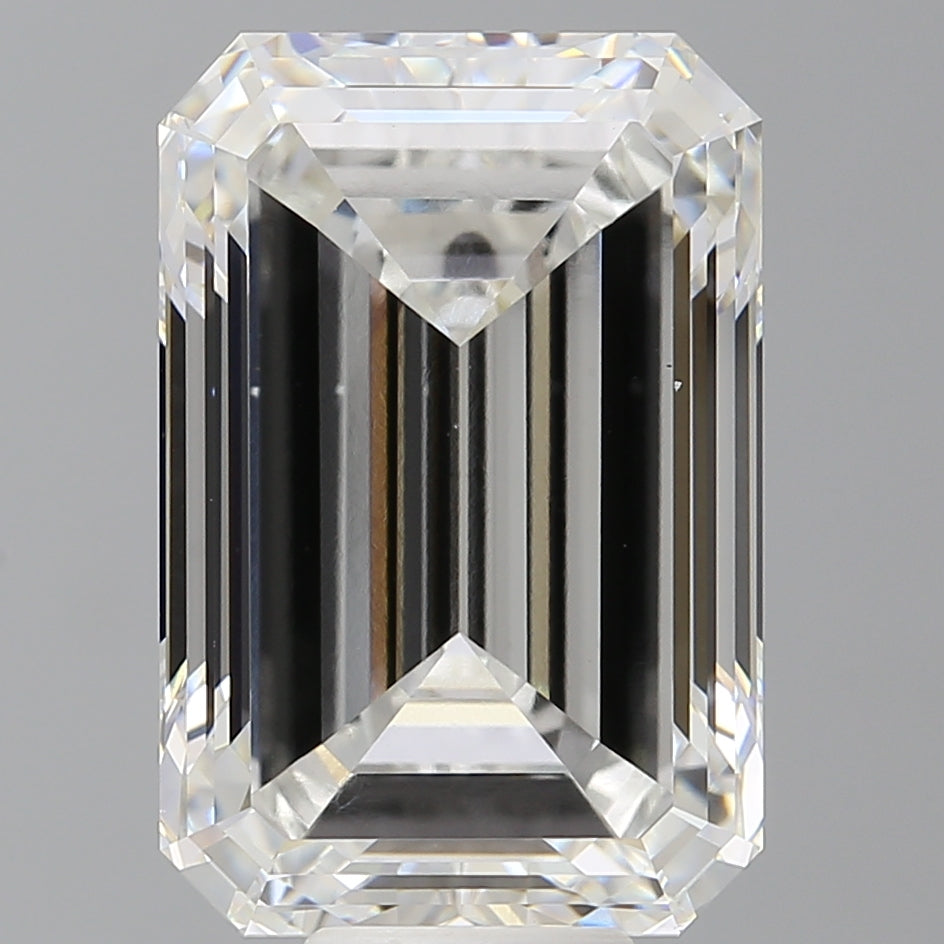 12.00 Carat Emerald Shaped, Excellent Cut, F Color, VS1 Clarity, IGI Certified Lab Grown Diamond