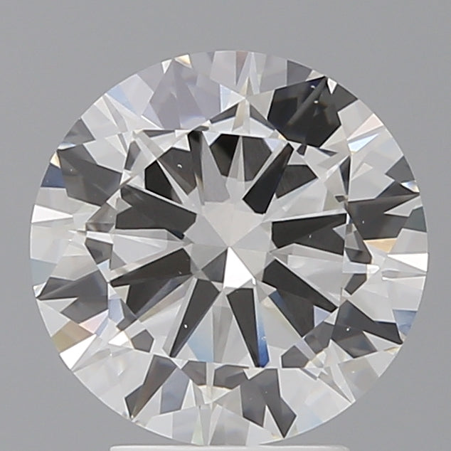 3.50 Carat Round Shaped, Excellent Cut, F Color, VS1 Clarity, IGI Certified Lab Grown Diamond