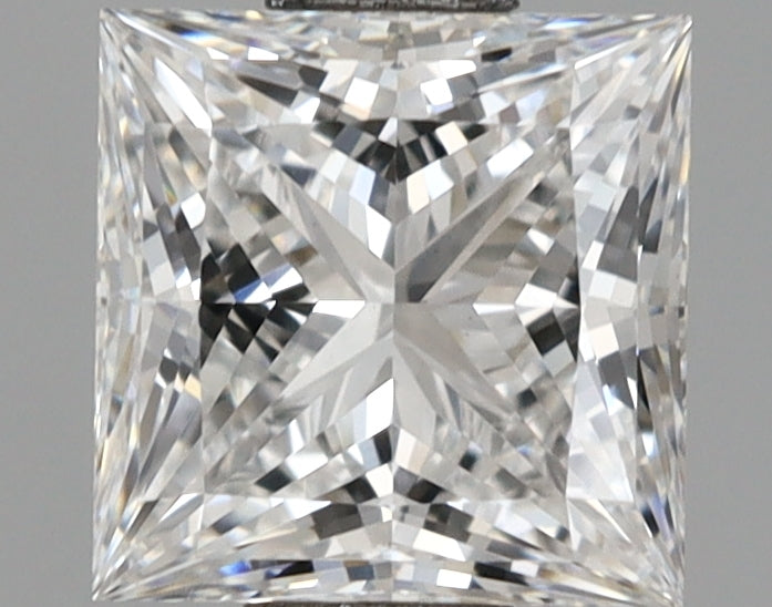 1.04 Carat Princess Shaped, Very Good Cut, D Color, VS1 Clarity, IGI Certified Lab Grown Diamond