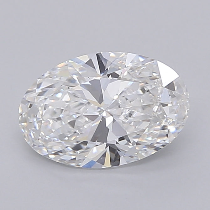 1.53 Carat Oval Shaped, Ideal Cut, E Color, VVS1 Clarity, IGI Certified Lab Grown Diamond
