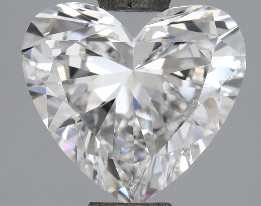 1.64 Carat Heart Shaped, Very Good Cut, E Color, VVS2 Clarity, IGI Certified Lab Grown Diamond