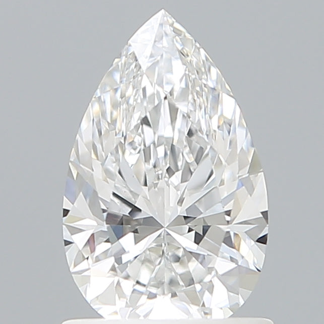 1.10 Carat Pear Shaped, Excellent Cut, E Color, VVS2 Clarity, IGI Certified Lab Grown Diamond
