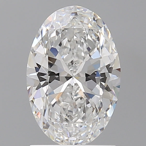 1.59 Carat Oval Shaped, Ideal Cut, D Color, VVS2 Clarity, IGI Certified Lab Grown Diamond