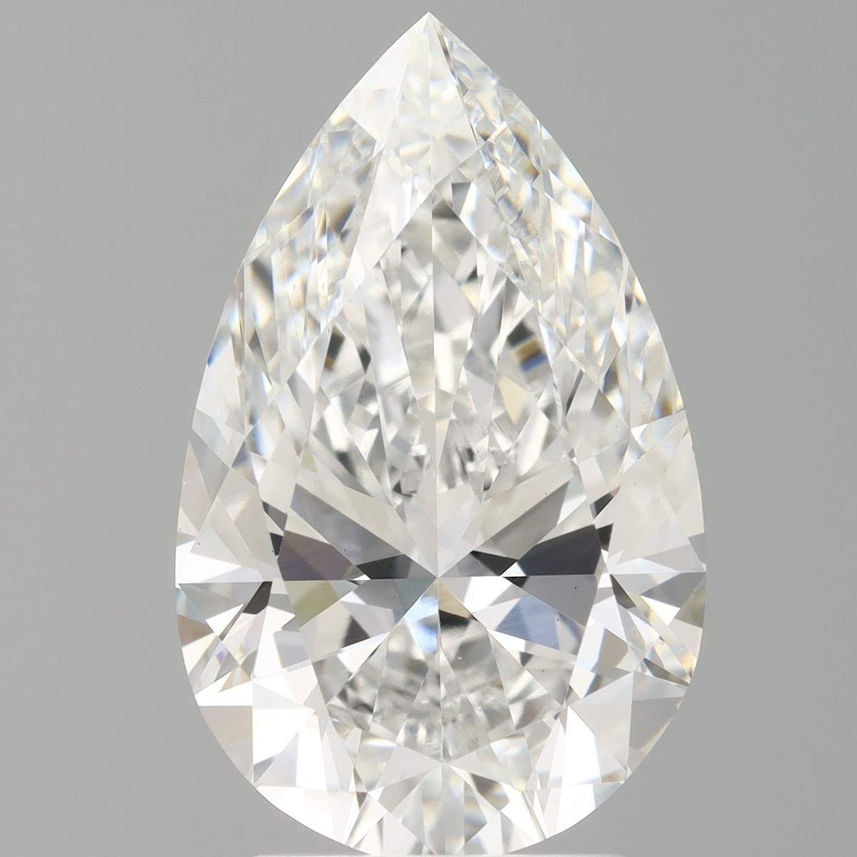 3.50 Carat Pear Shaped, Ideal Cut, E Color, VS1 Clarity, IGI Certified Lab Grown Diamond