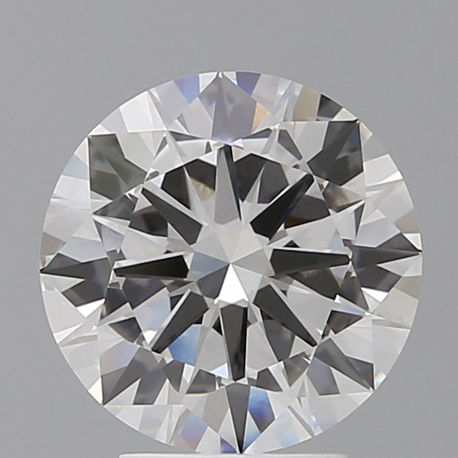 3.53 Carat Round Shaped, Excellent Cut, F Color, VVS2 Clarity, IGI Certified Lab Grown Diamond