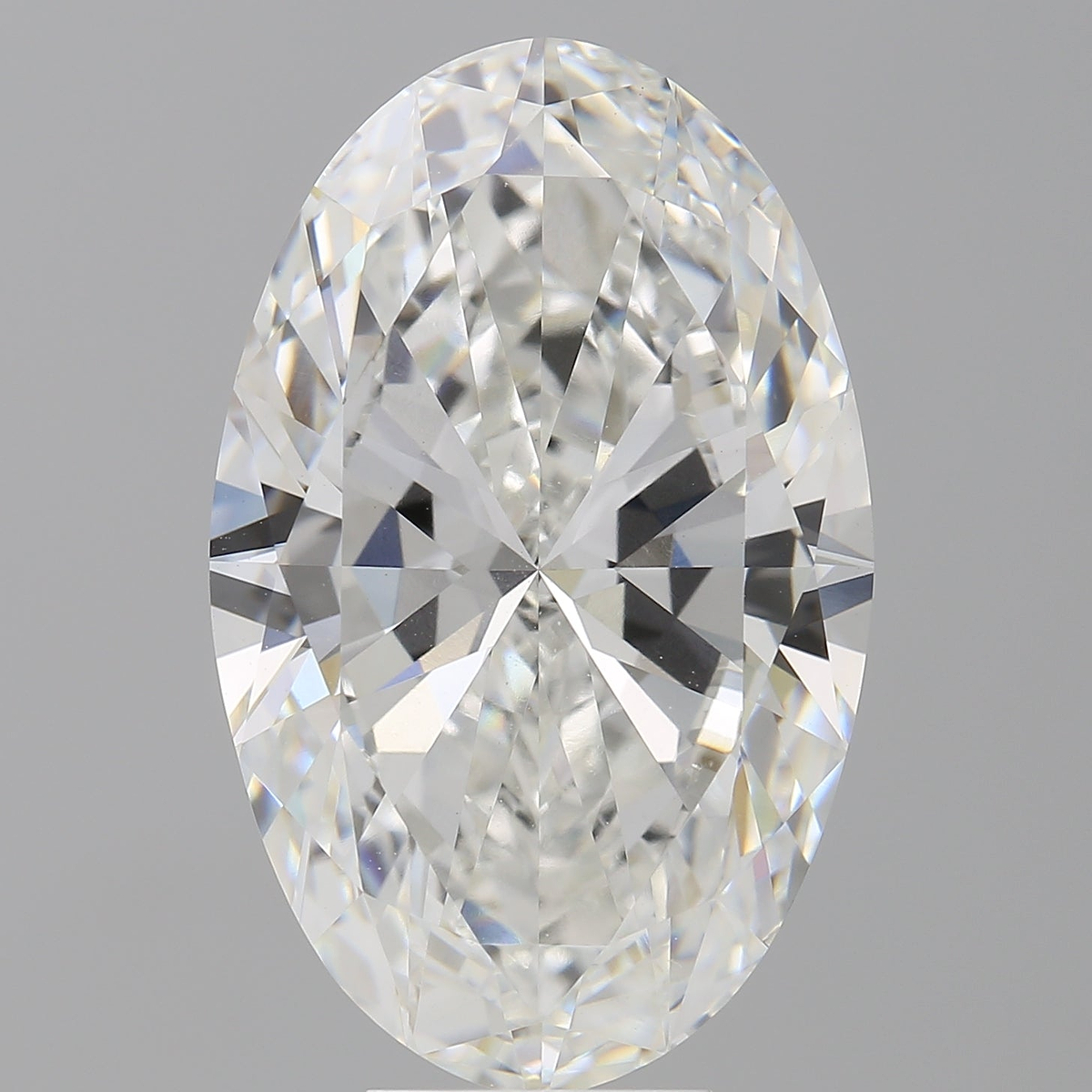 8.95 Carat Oval Shaped, Ideal Cut, F Color, VVS2 Clarity, IGI Certified Lab Grown Diamond